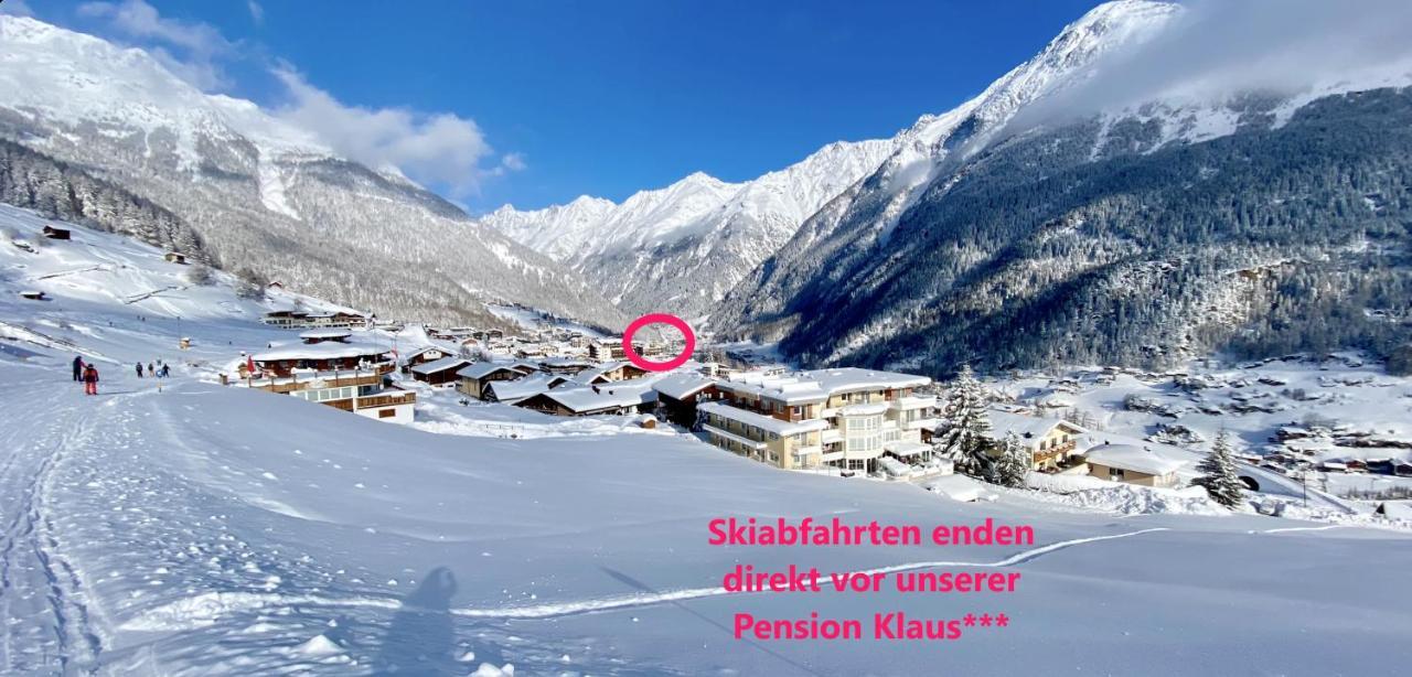 Pension Klaus Sölden Buitenkant foto